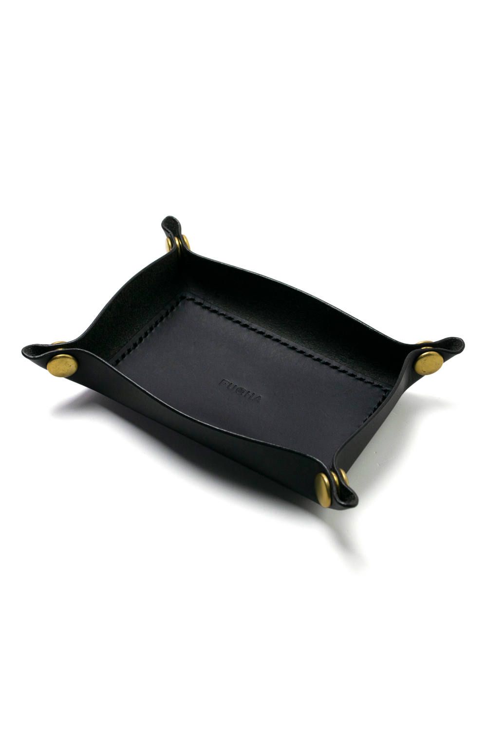 レザートレイ [ブラック] / LEATHER TRAY [BLACK]