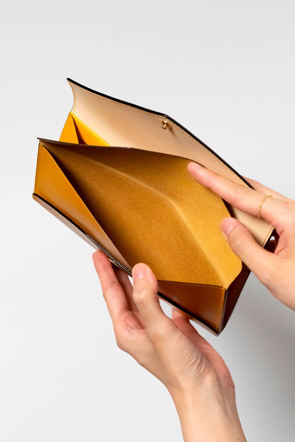 ENVY - Long wallet [YELLOW] / エンヴィー - 封筒型長財布 [イエロー]