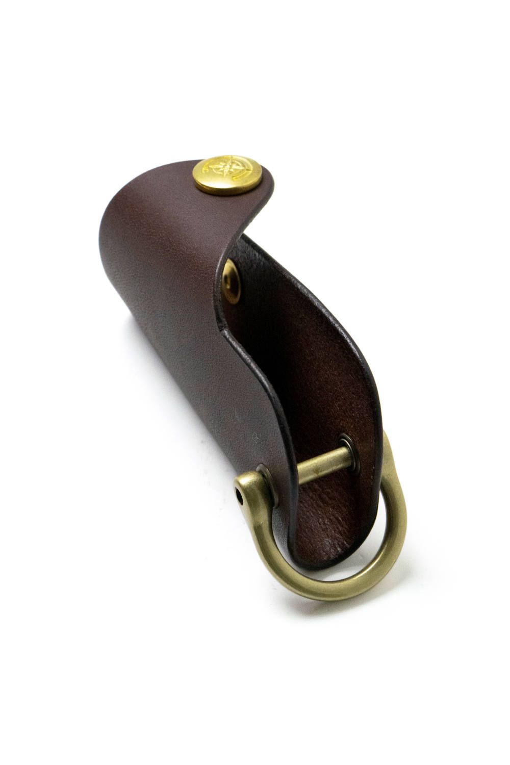 ボタンフックキーケース L [ブラウン] / Button Hook Key Case [BROWN]