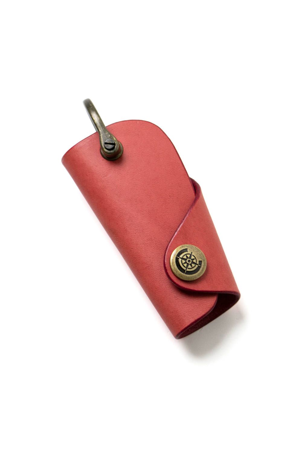 ボタンフックキーケース L [ピンク] / Button Hook Key Case [PINK]
