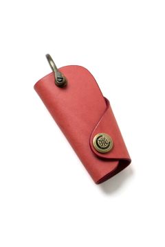 ボタンフックキーケース L [ピンク] / Button Hook Key Case [PINK]