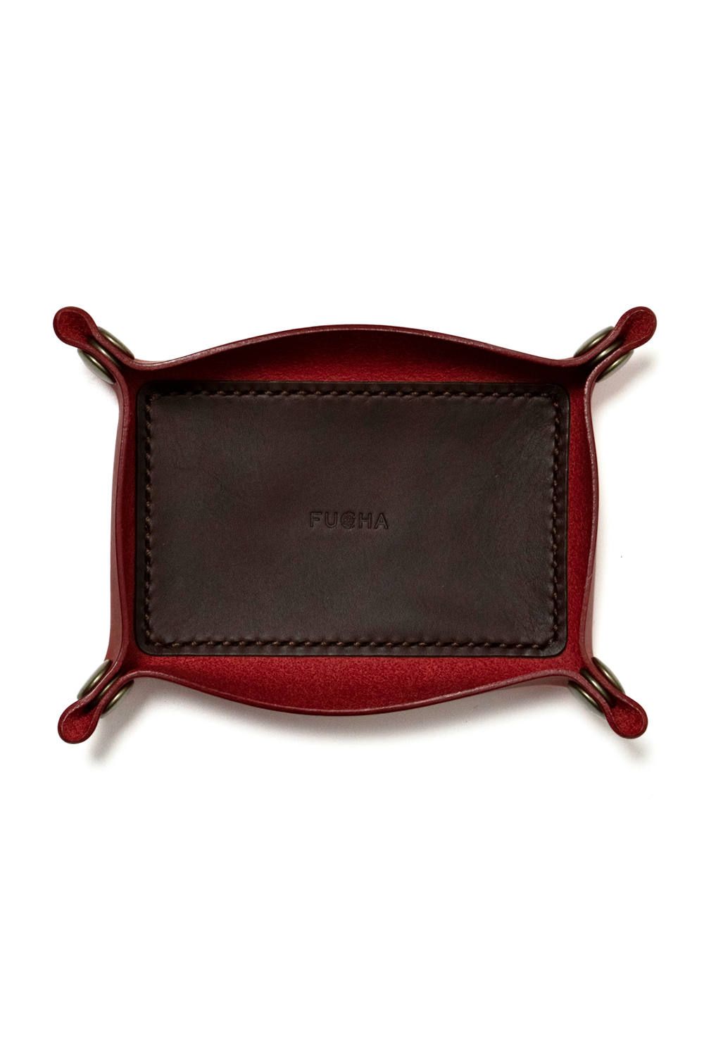 レザートレイ [レッド] / LEATHER TRAY [RED]