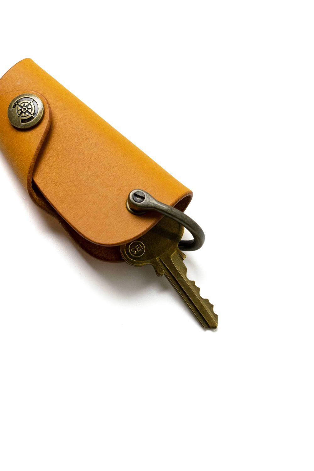 ボタンフックキーケース L [イエロー] / Button Hook Key Case [YELLOW]