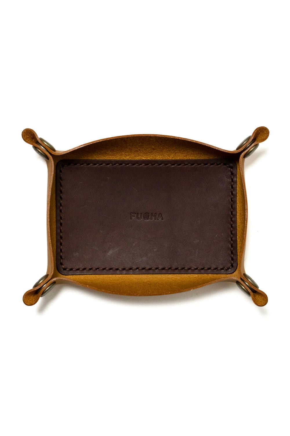 レザートレイ [イエロー] / LEATHER TRAY [YELLOW]