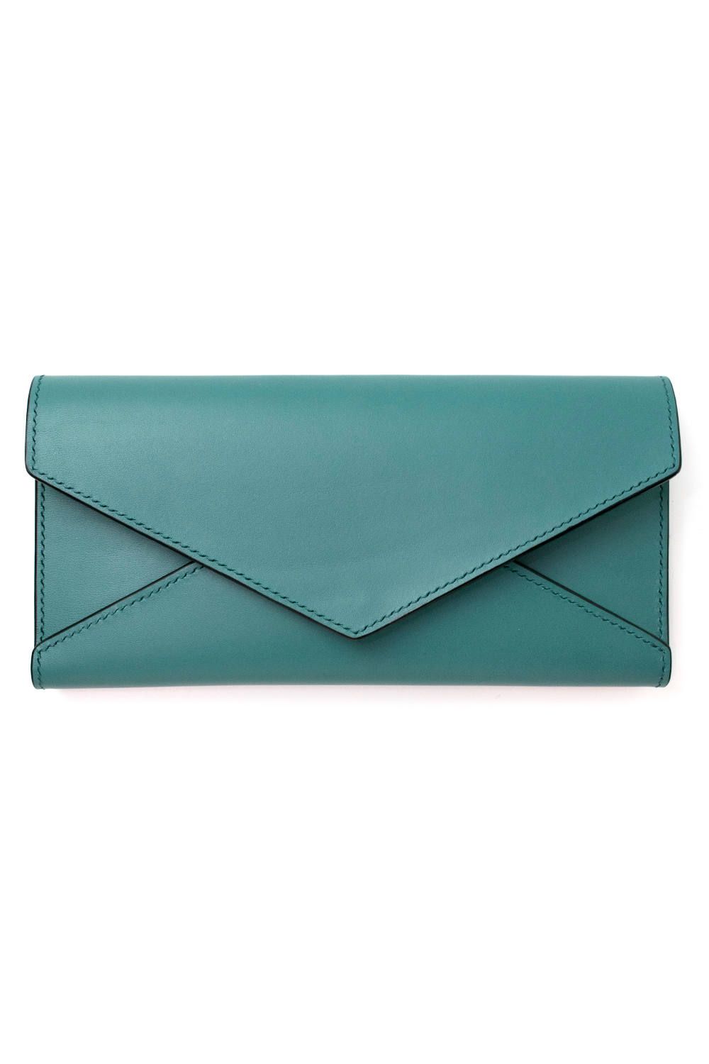 ENVY - Long wallet [TURQUOISE] / エンヴィー - 封筒型長財布 [ターコイズ]