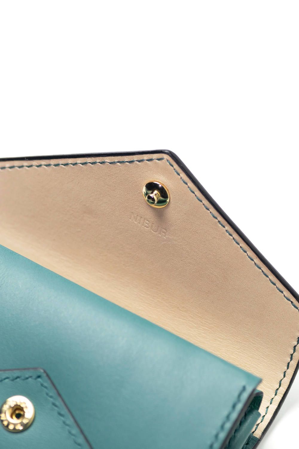 ENVY CP - Card & coin case [TURQUOISE] / エンヴィー シーピー - 封筒型カード&コインケース [ターコイズ]