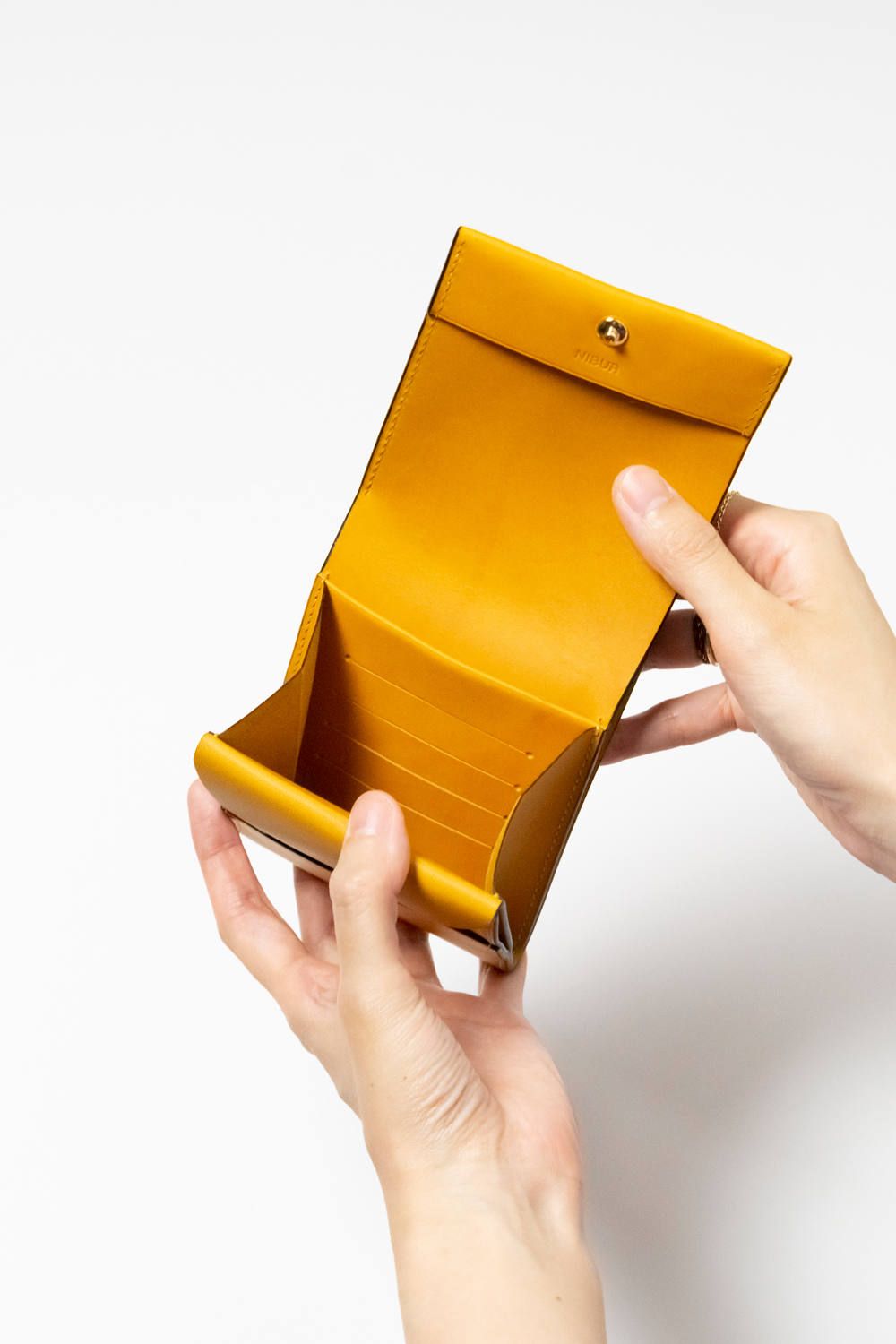 LERAY BF - Short wallet [YELLOW] / ルレイビーエフ - 二つ折り財布 [イエロー]