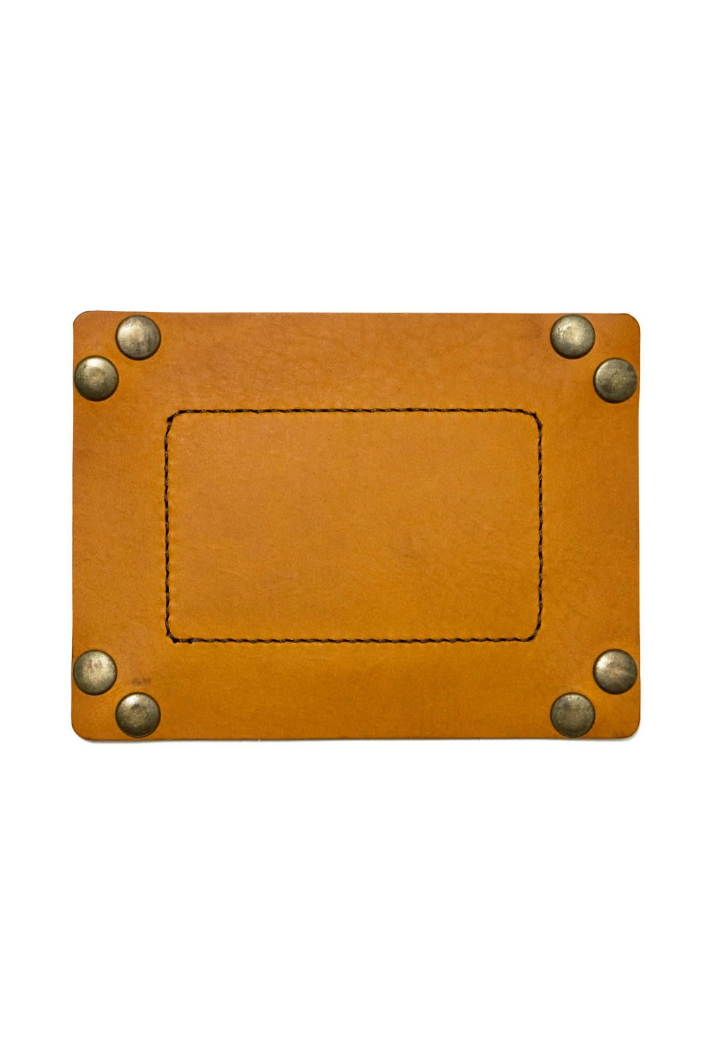レザートレイ [イエロー] / LEATHER TRAY [YELLOW]