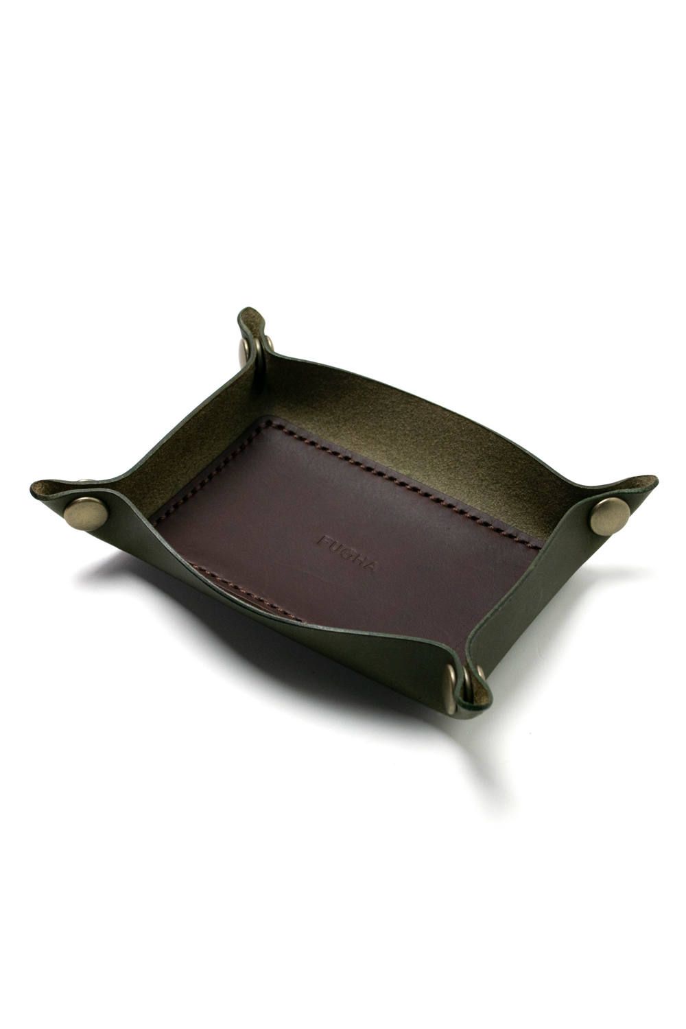 レザートレイ [カーキ] / LEATHER TRAY [KHAKI]
