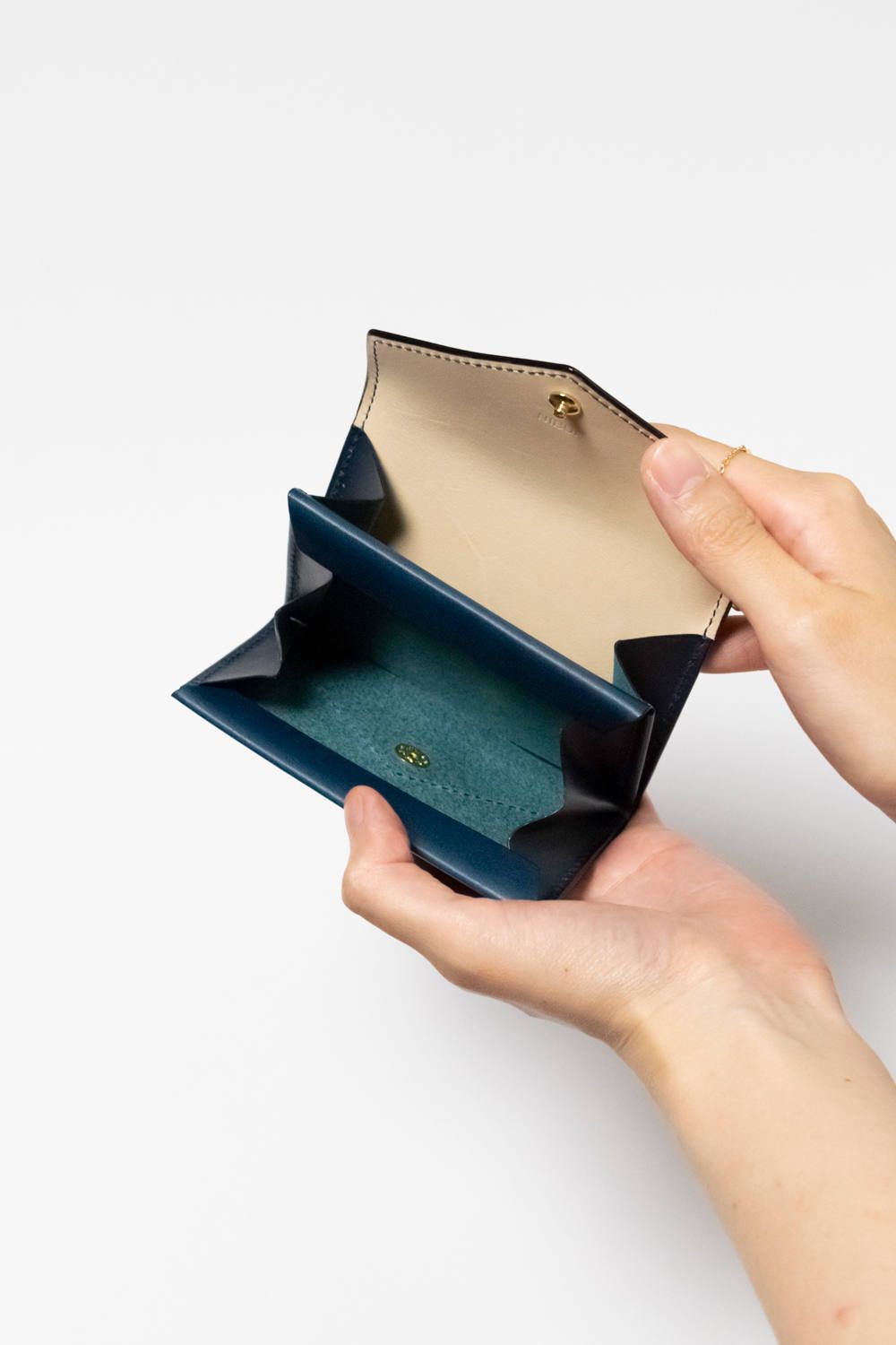 ENVY CP - Card & coin case [BLUE] / エンヴィー シーピー - 封筒型カード&コインケース [ブルー]