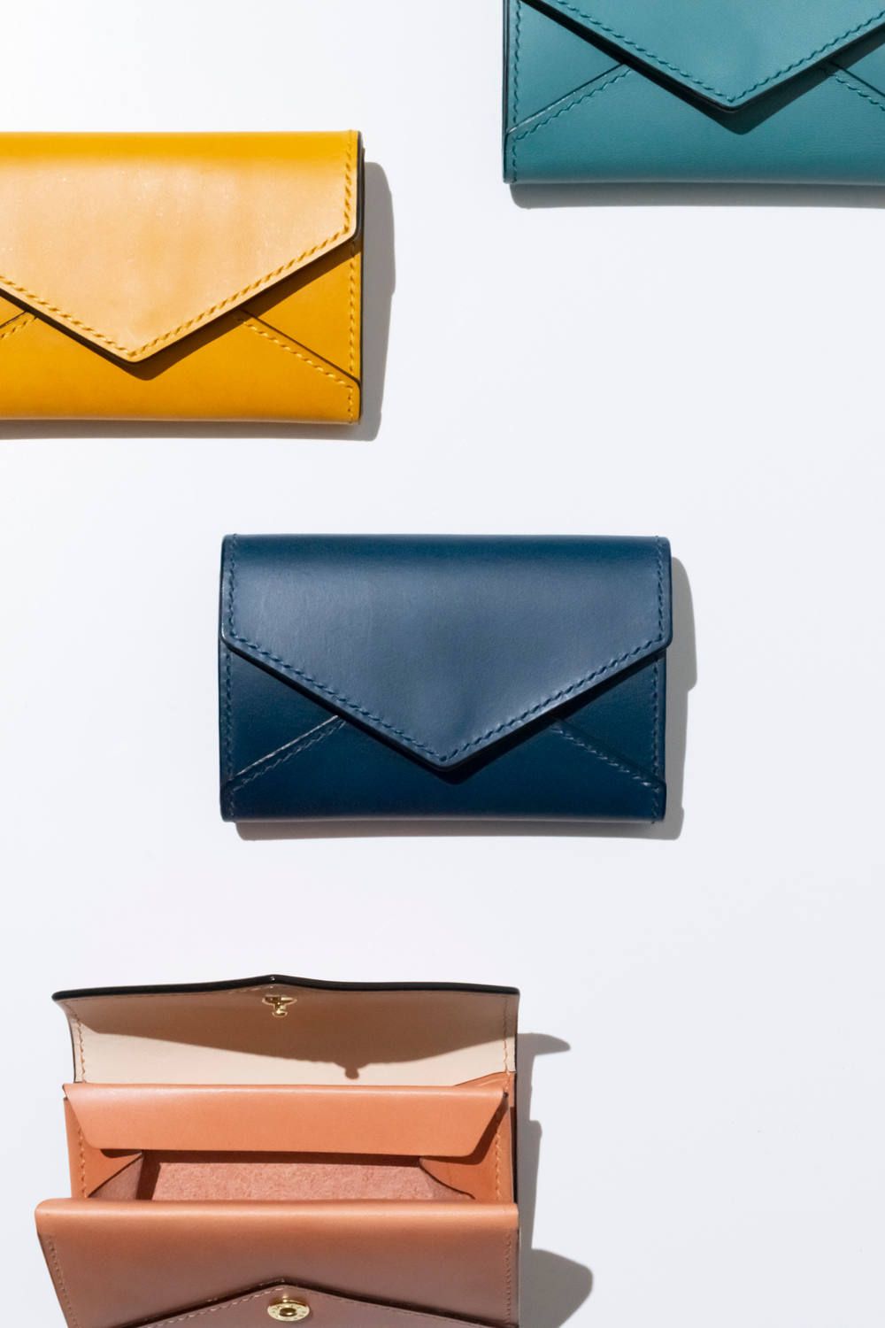 ENVY CP - Card & coin case [BLUE] / エンヴィー シーピー - 封筒型カード&コインケース [ブルー]