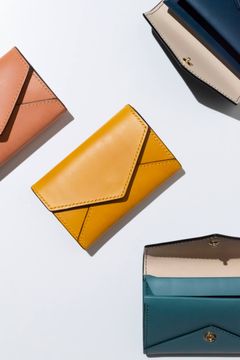 ENVY CP - Card & coin case [YELLOW] / エンヴィー シーピー - 封筒型カード&コインケース [イエロー]