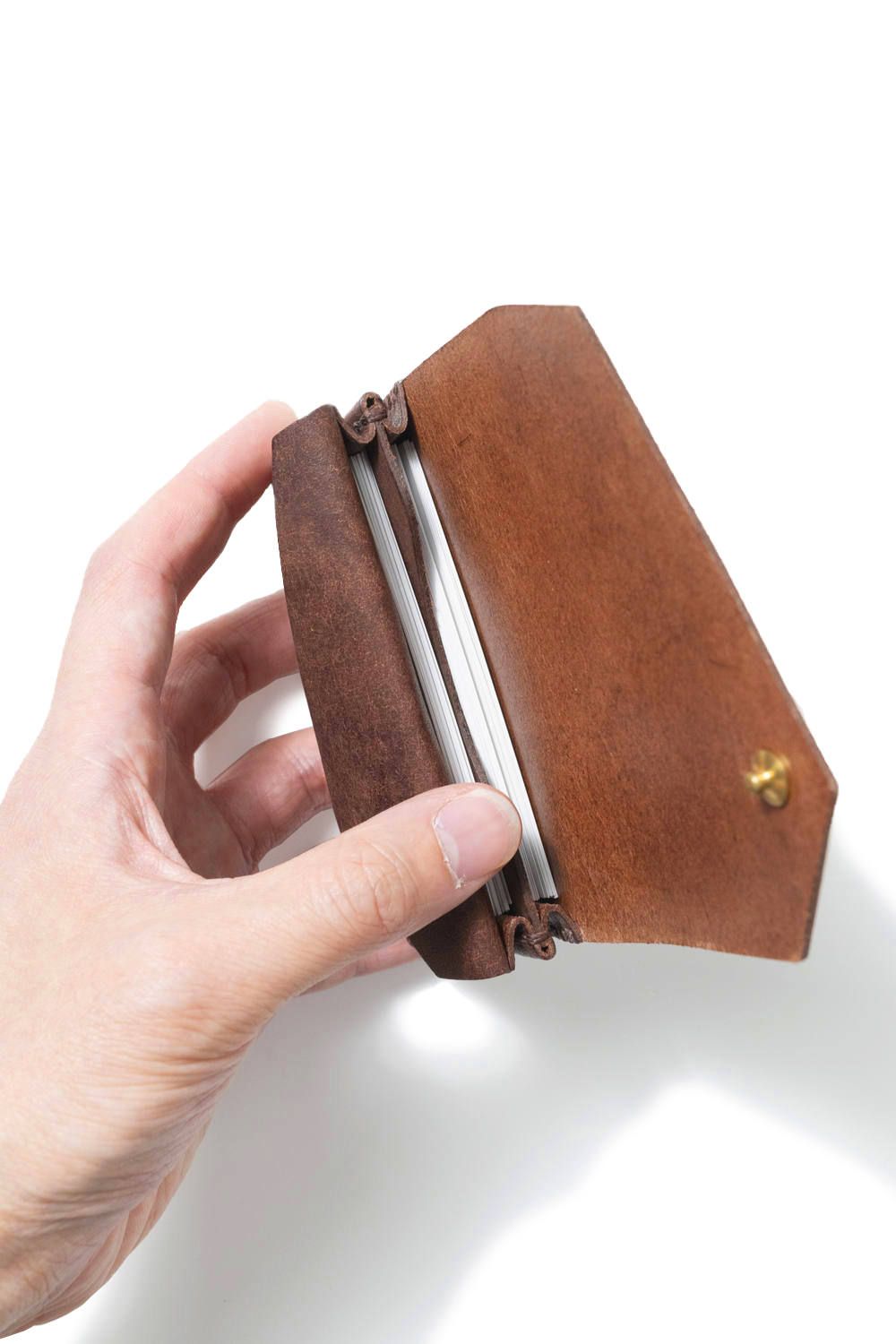 カードケース (ワイド) [ブラウン] / Card Case W [BROWN]