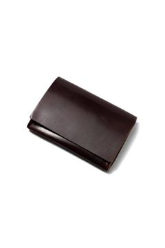 【ラスト1点】 LEATHER GARRISON CARDCASE [No.8] | シェルコードバン カードケース / バーガンディ