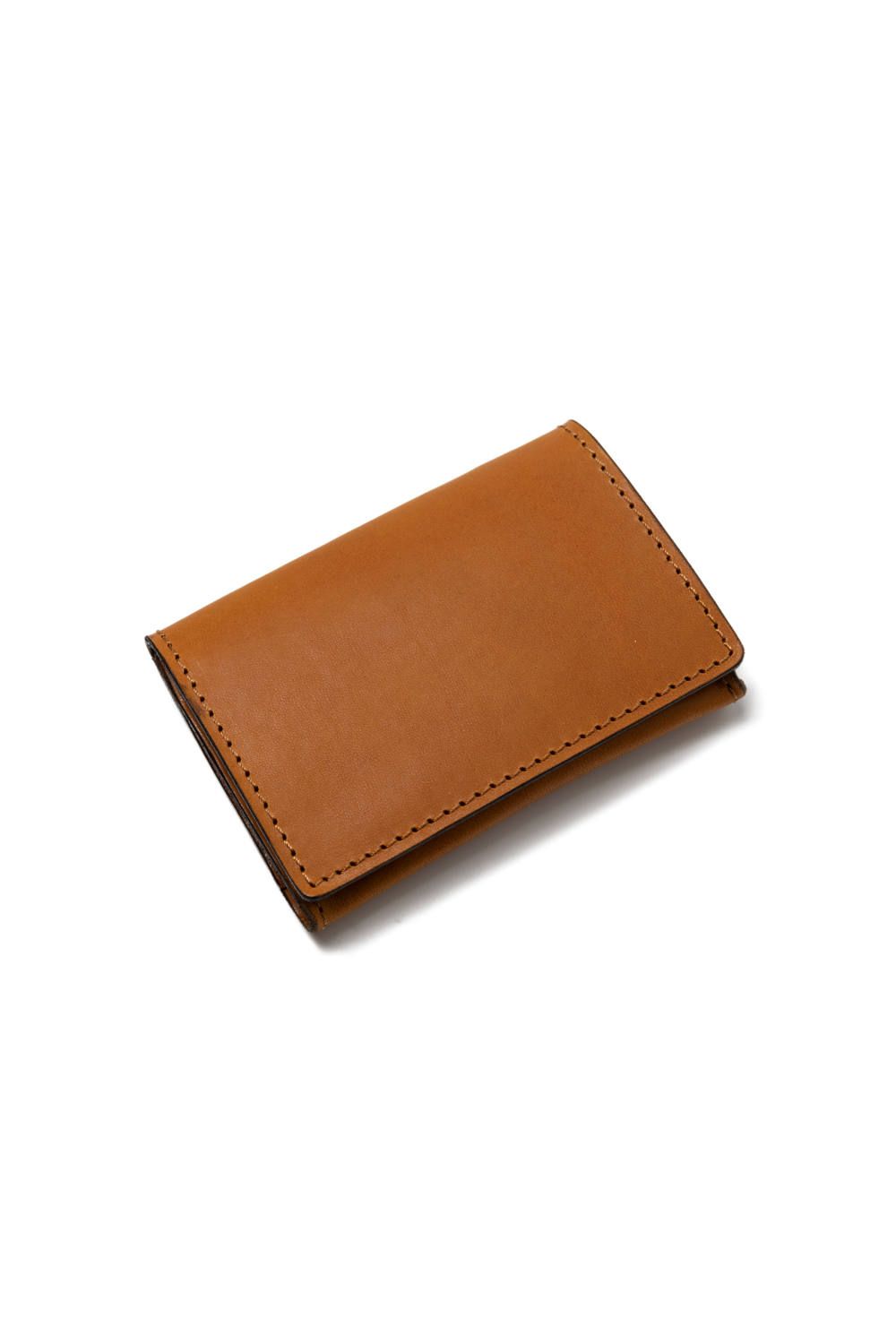 レザーカードケース [キャメル] / LEATHER CARD CASE [MEAL]
