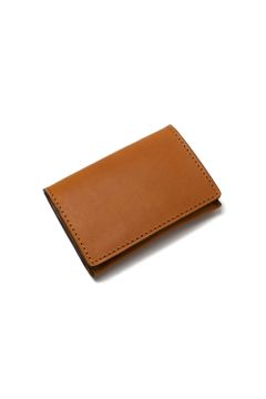 レザーカードケース [キャメル] / LEATHER CARD CASE [MEAL]