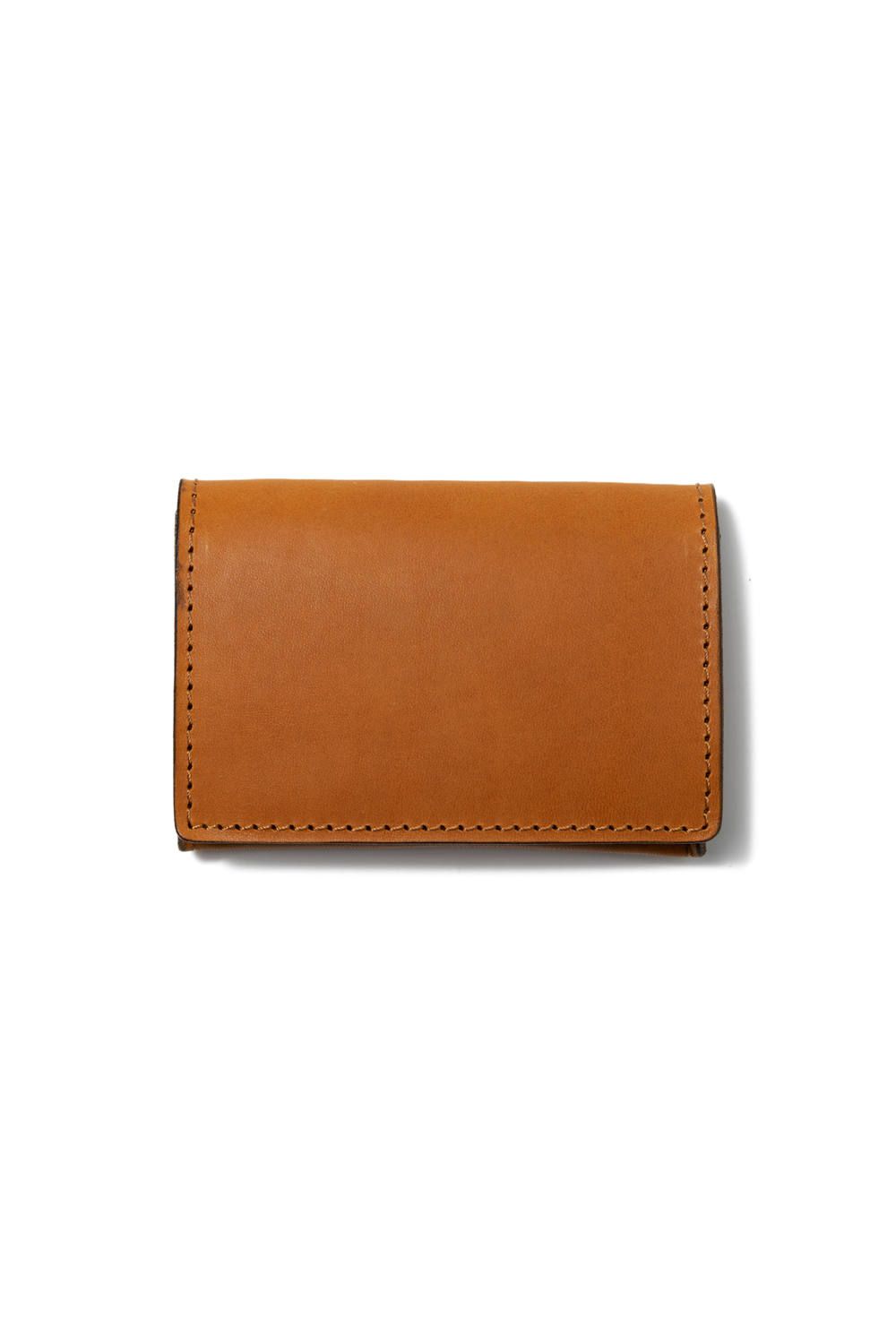 レザーカードケース [キャメル] / LEATHER CARD CASE [MEAL]