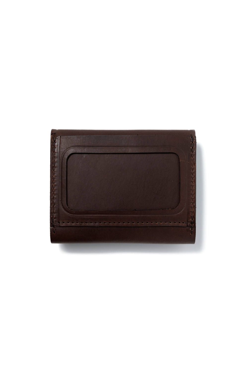 【25SS予約受付中｜12/17まで】レザーネイバルポケットウォレット [ブラウン] / LEATHER NAVAL POCKET WALLET [CORTESIA]