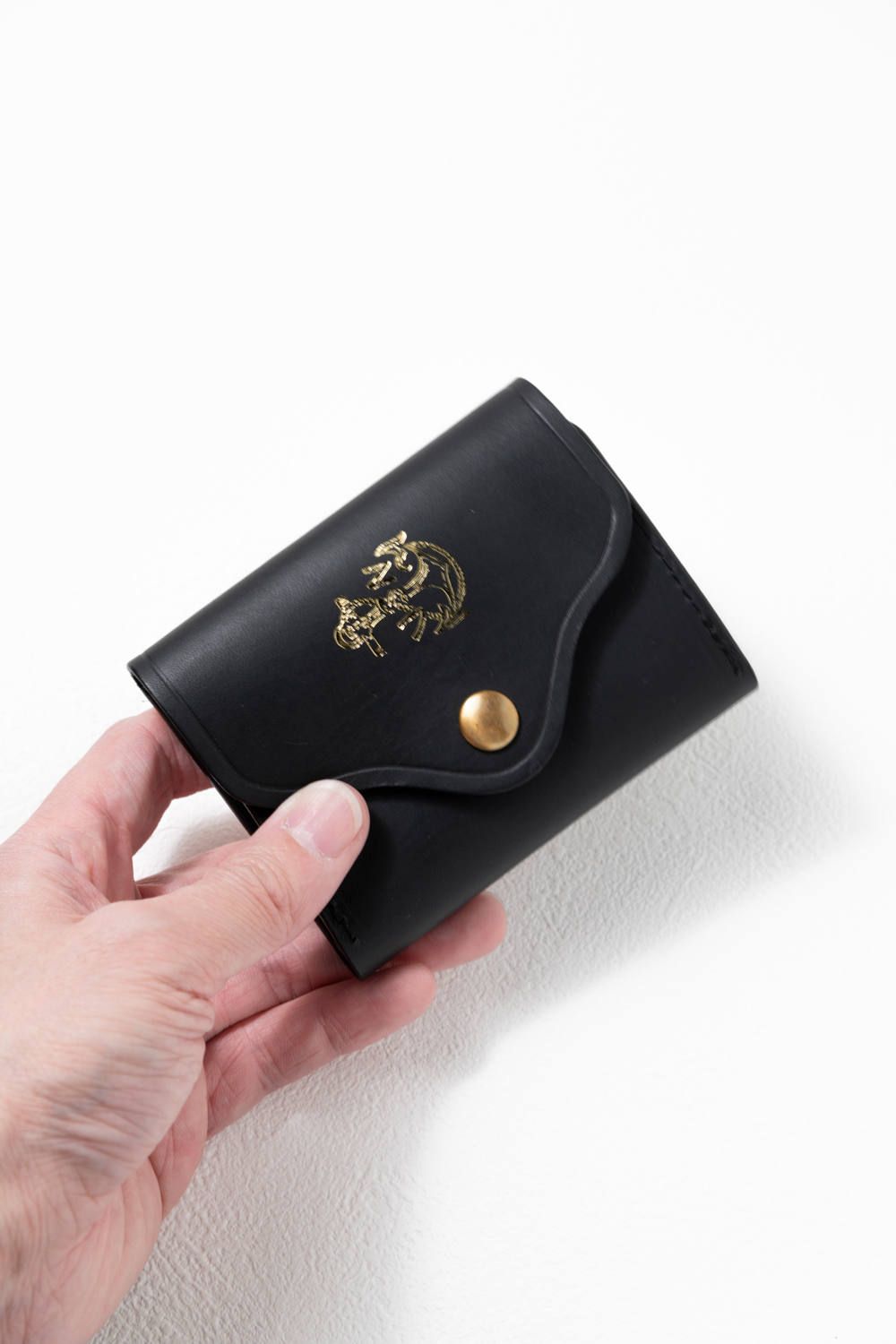 【25SS予約受付中｜12/17まで】レザーネイバルポケットウォレット [ブラック] / LEATHER NAVAL POCKET WALLET [NERO]