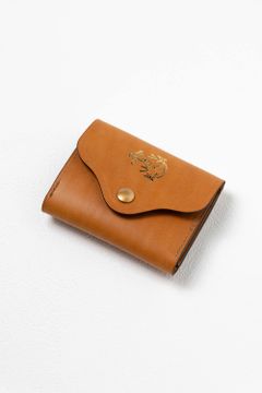 【25SS予約受付中｜12/17まで】レザーネイバルポケットウォレット [キャメル] / LEATHER NAVAL POCKET WALLET [MEAL]
