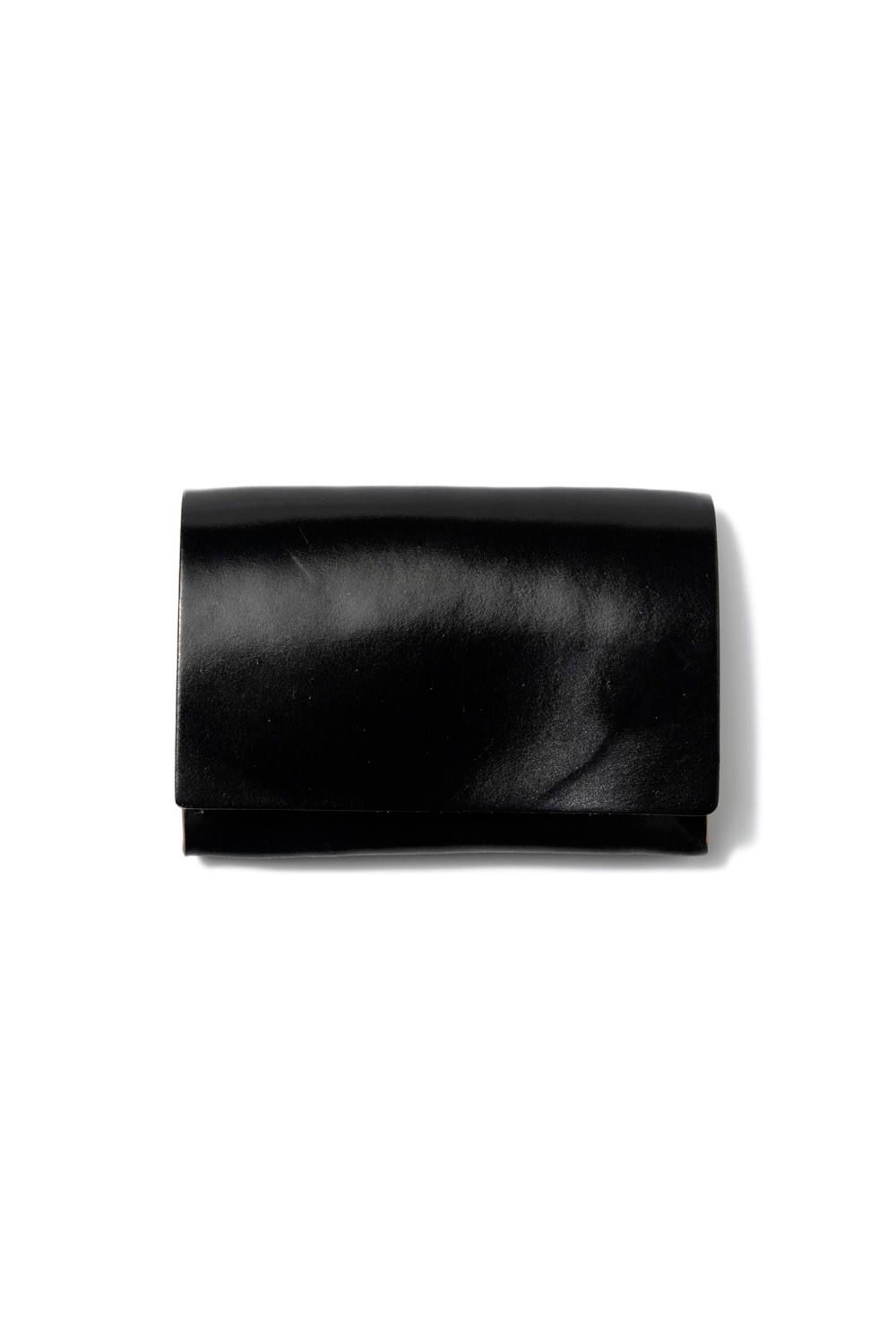 シェルコードバンカードケース [ブラック] / LEATHER GARRISON CARDCASE [ブラック]