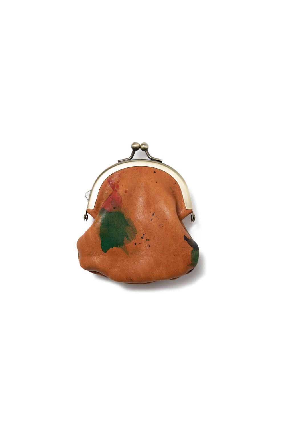 ペイントレザーミニコインパース [ナチュラル] / PAINT LEATHER MINI COIN PURSE [NATUAL]