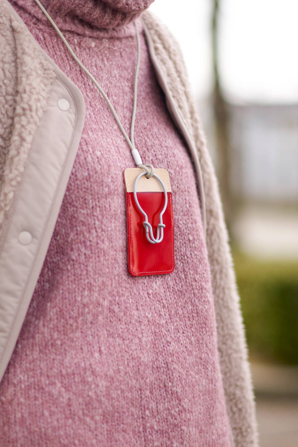 PVL pass case COLOR [RED] / PVLパスケース [レッド]