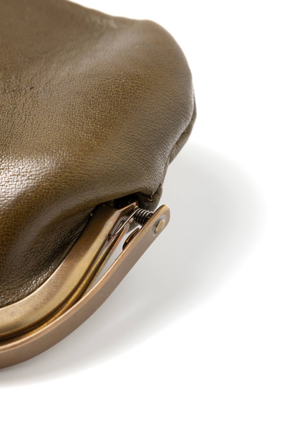 レザーボヤージュワンタッチコインケース [オリーブ] / LEATHER VOYAGE ONE TOUCH COIN PURSE [VERDE]
