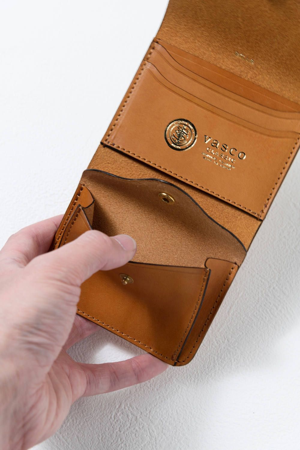 【25SS予約受付中｜12/17まで】レザーネイバルポケットウォレット [キャメル] / LEATHER NAVAL POCKET WALLET [MEAL]