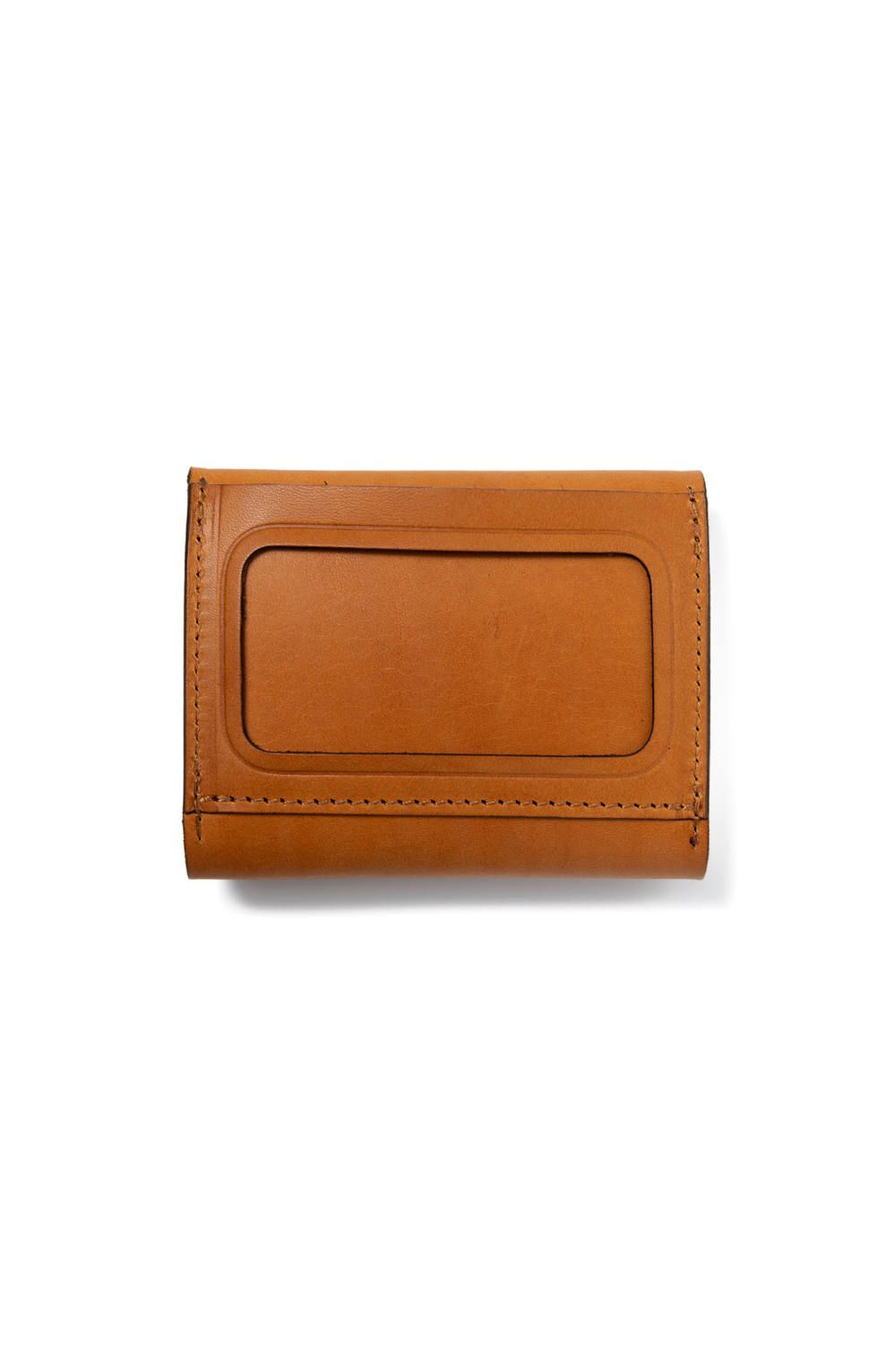 【25SS予約受付中｜12/17まで】レザーネイバルポケットウォレット [キャメル] / LEATHER NAVAL POCKET WALLET [MEAL]