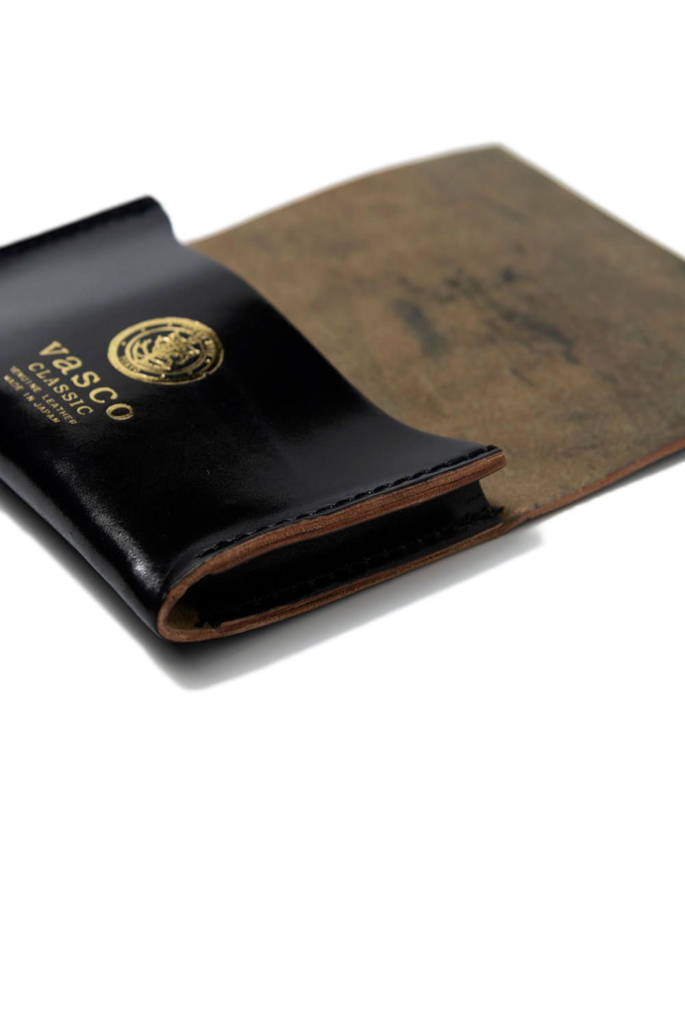 シェルコードバンカードケース [ブラック] / LEATHER GARRISON CARDCASE [ブラック]