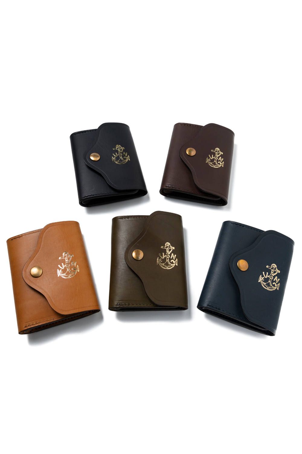 【25SS予約受付中｜12/17まで】レザーネイバルポケットウォレット [ブラック] / LEATHER NAVAL POCKET WALLET [NERO]