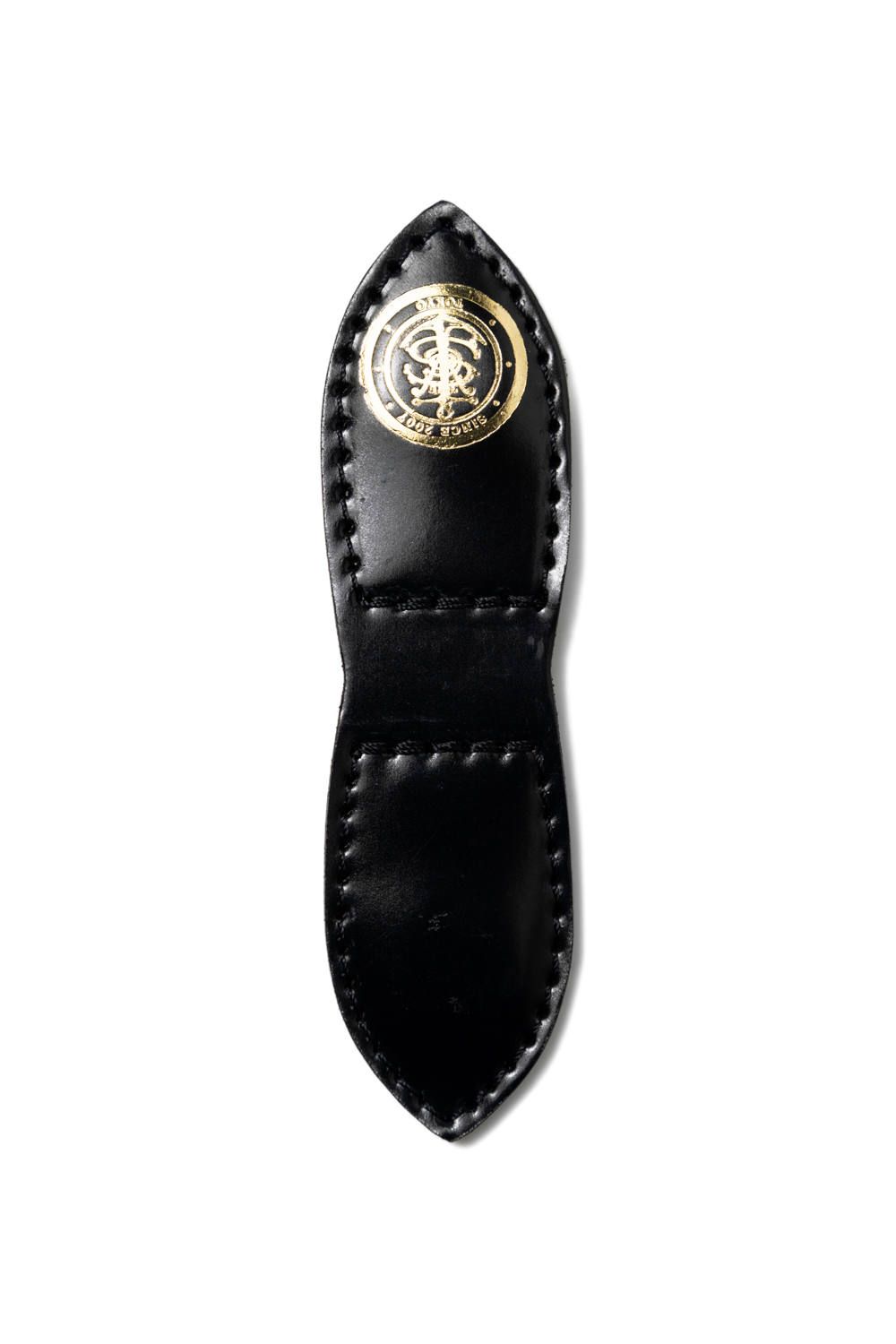LEATHER GARRISON MONEY CLIP [BLACK] | シェルコードバンマネークリップ / ブラック