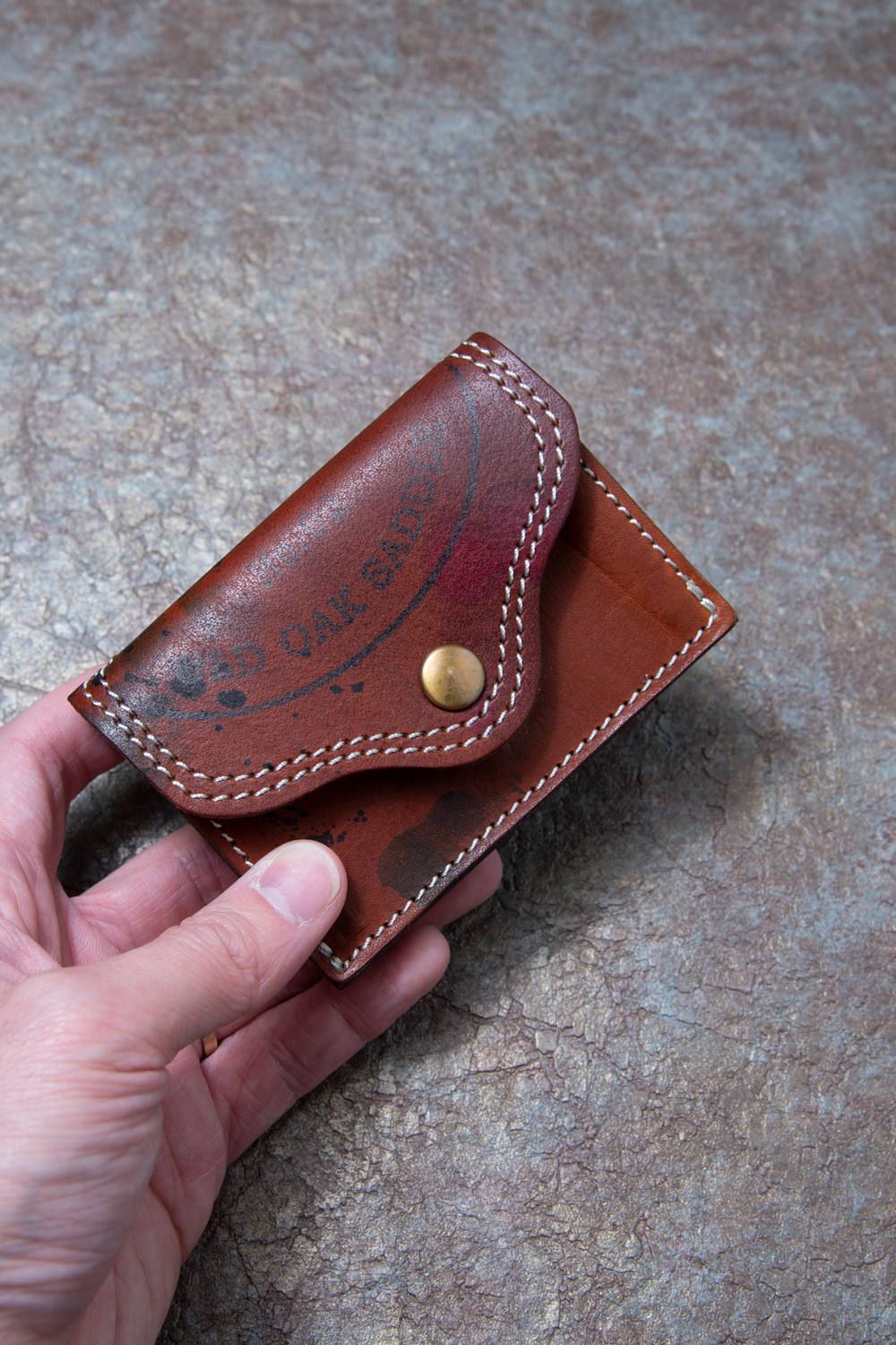 ペイントレザーポケットウォレット [キャメル] / PAINT LEATHER POCKET WALLET [キャメル]