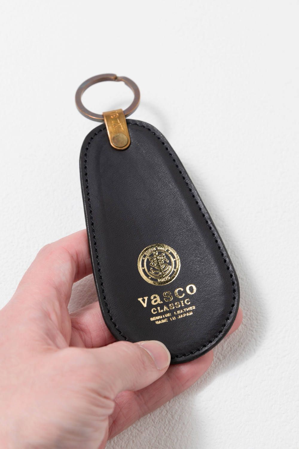 レザーボヤージュシューホーン [ブラック] / LEATHER VOYAGE SHOE HORN [NERO]