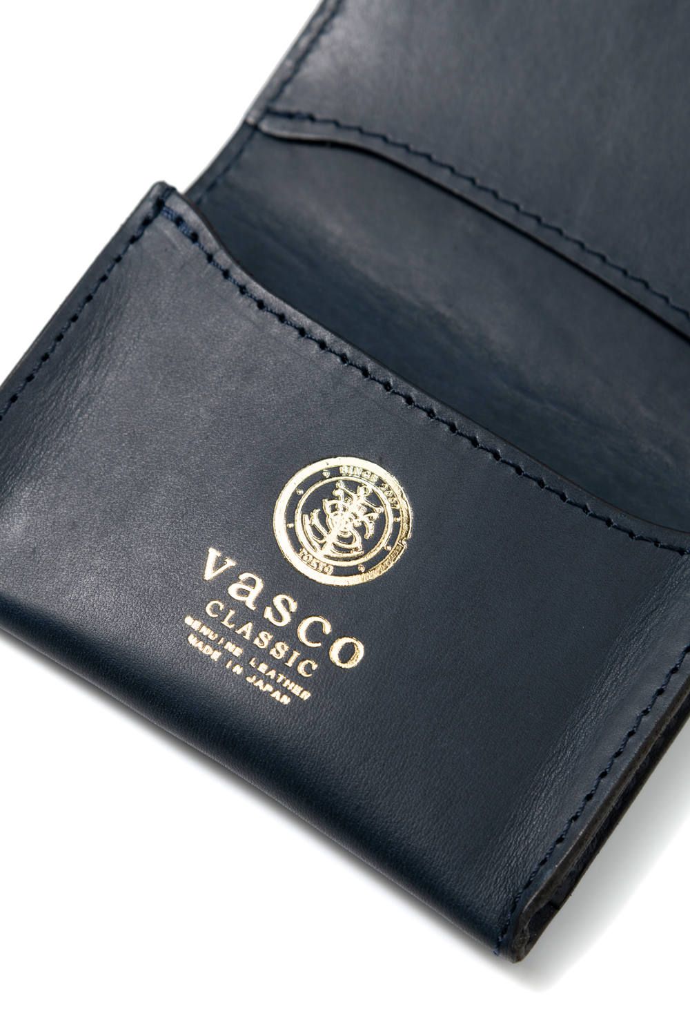 レザーカードケース [ネイビー] / LEATHER CARD CASE [MARINE]