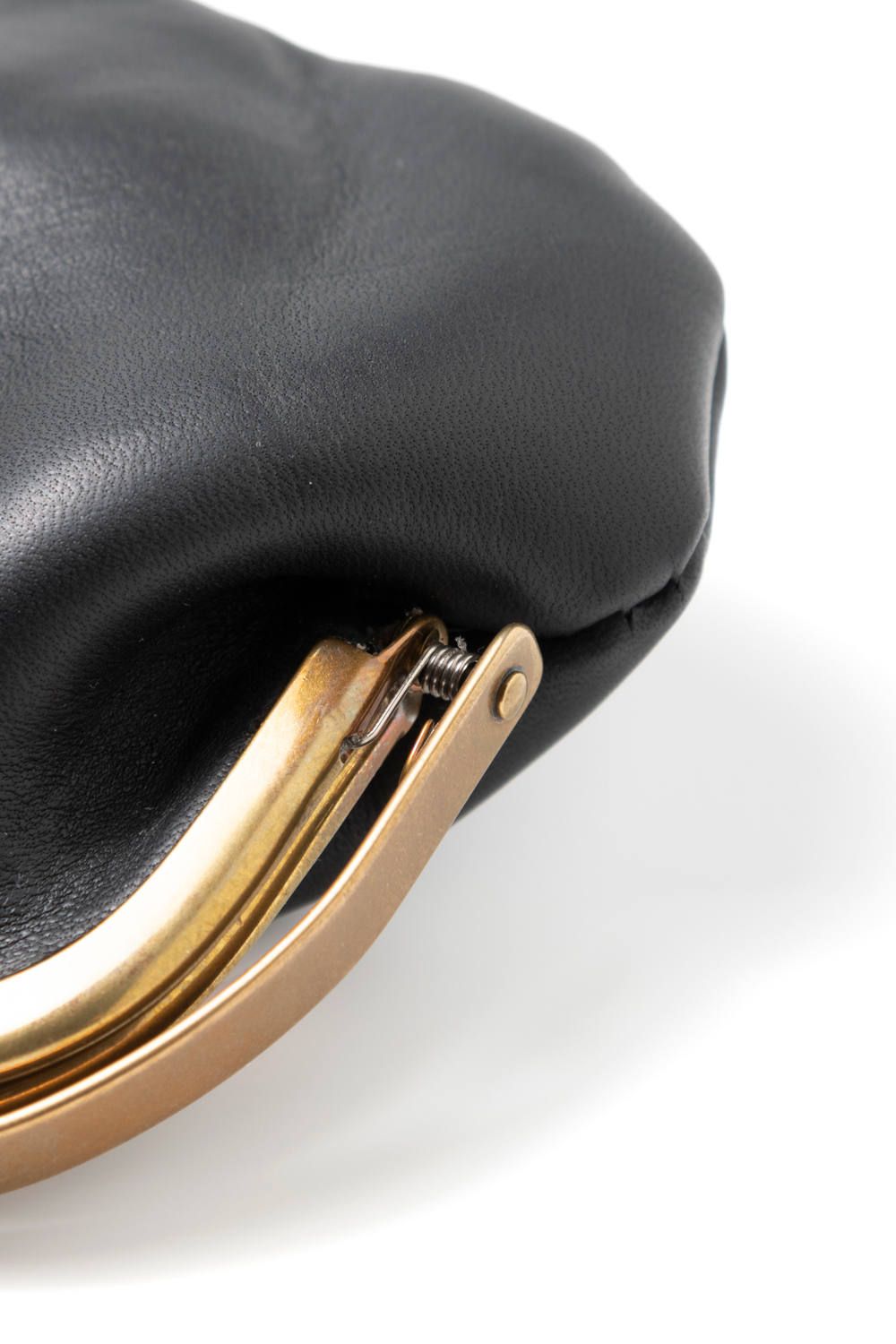 レザーボヤージュワンタッチコインケース [ブラック] / LEATHER VOYAGE ONE TOUCH COIN PURSE [NERO]