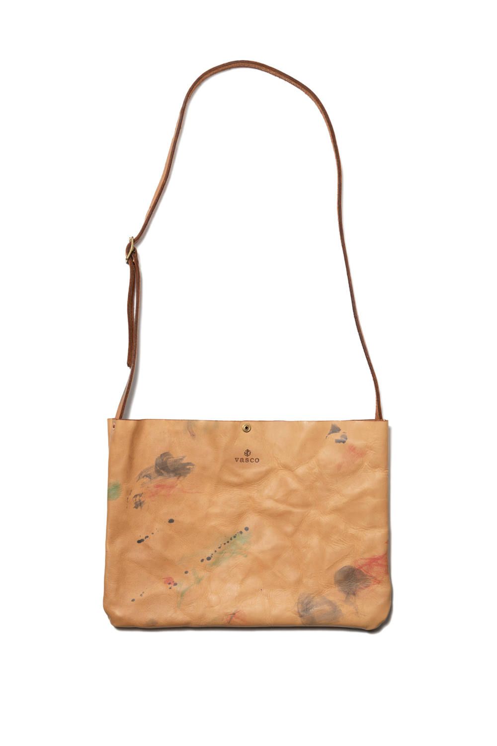 ペイントレザーサコッシュ [ナチュラル] / PAINT LEATHER SACOSHE [NATURAL]