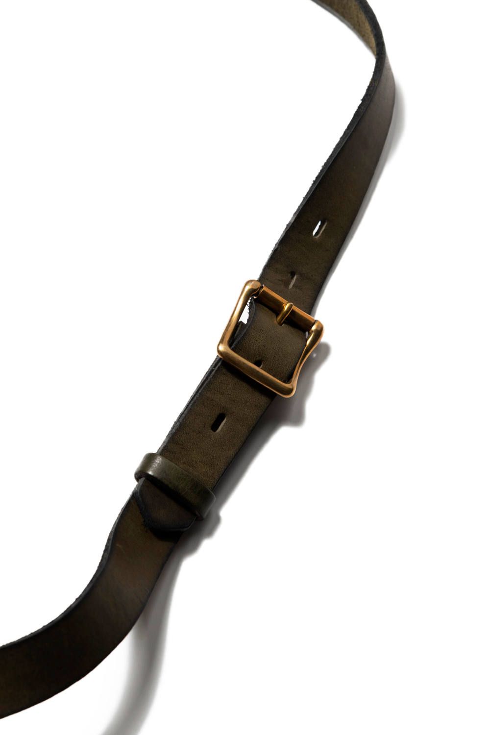 【25SS予約受付中｜12/17まで】レザーウエストバッグ [オリーブ] / LEATHER WAIST BAG [OLIVE]