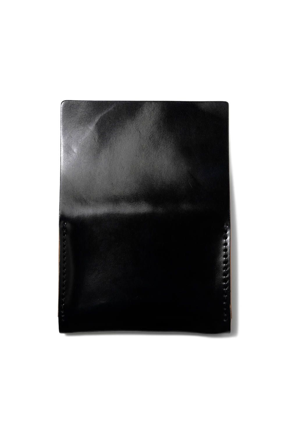 シェルコードバンカードケース [ブラック] / LEATHER GARRISON CARDCASE [ブラック]