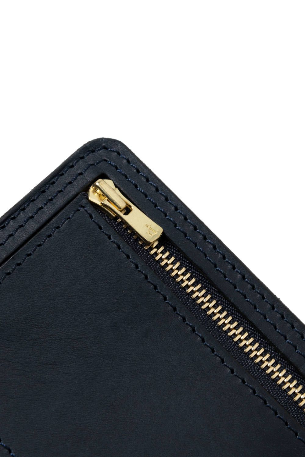 【24AW】LEATHER VOYAGE MONEY CLIP [MARINE] | マネークリップ / ネイビー