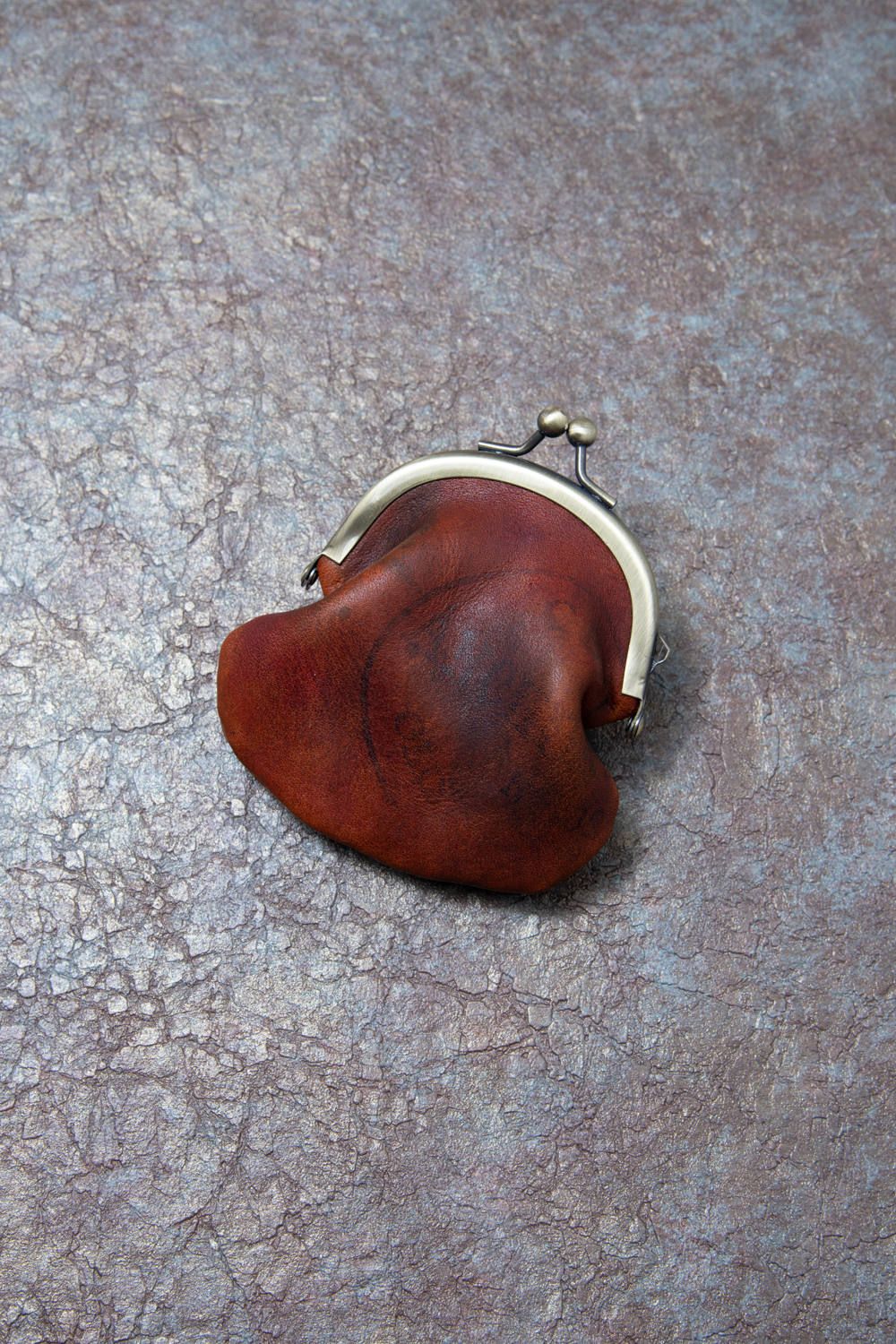 ペイントレザーミニコインパース [キャメル] / PAINT LEATHER MINI COIN PURSE [CAMEL]