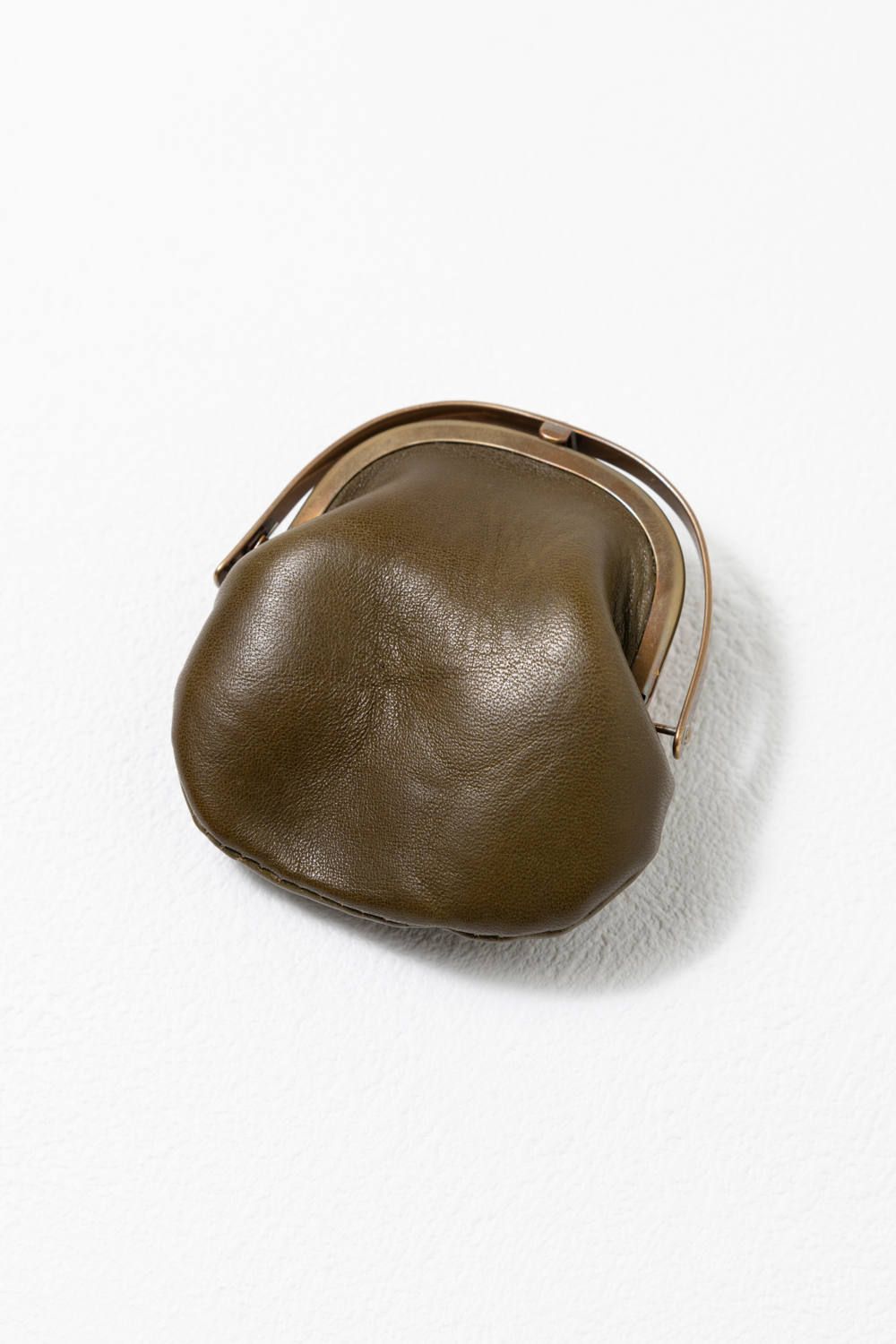 レザーボヤージュワンタッチコインケース [オリーブ] / LEATHER VOYAGE ONE TOUCH COIN PURSE [VERDE]