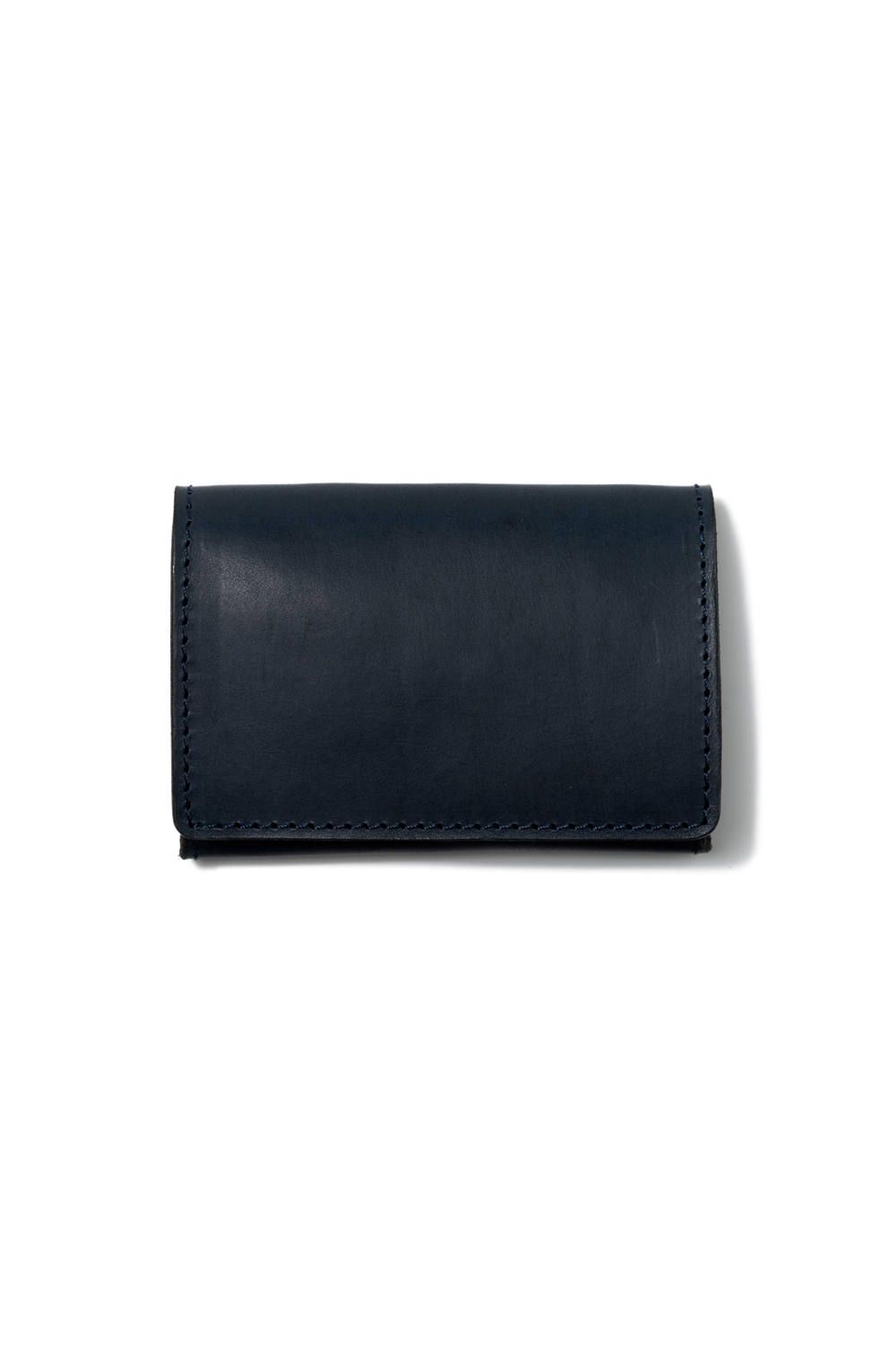 レザーカードケース [ネイビー] / LEATHER CARD CASE [MARINE]