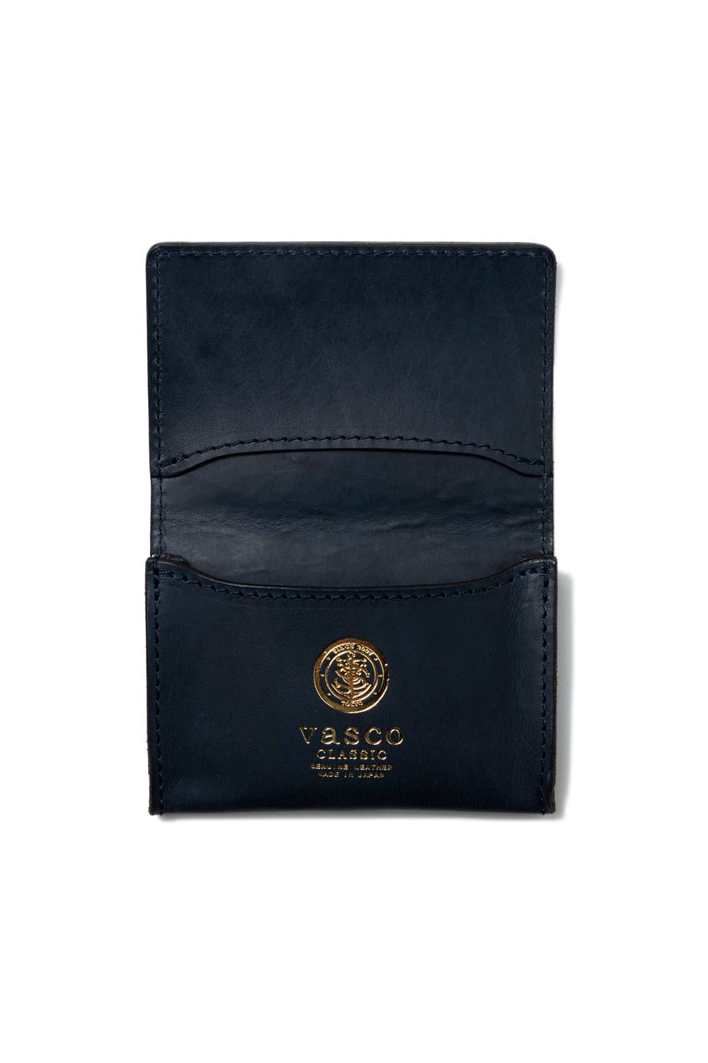 レザーカードケース [ネイビー] / LEATHER CARD CASE [MARINE]
