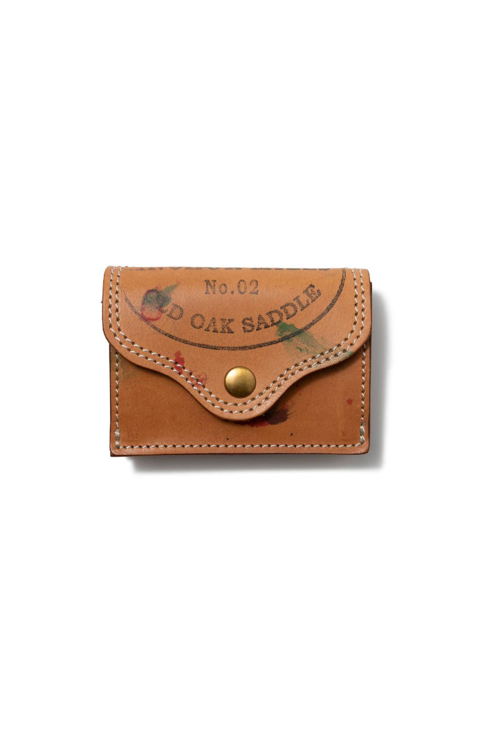 ペイントレザーポケットウォレット [ナチュラル] / PAINT LEATHER POCKET WALLET [ナチュラル]