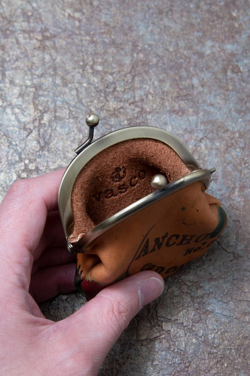 ペイントレザーミニコインパース [ナチュラル] / PAINT LEATHER MINI COIN PURSE [NATUAL]