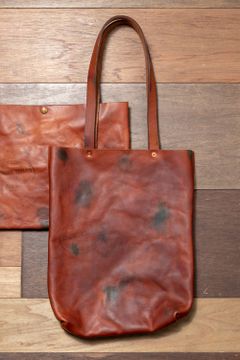 ペイントレザーマーケットトートバッグ [キャメル] / PAINT LEATHER MARKET TOTEBAG [キャメル]