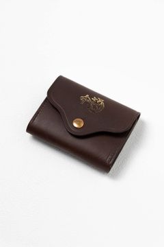 【25SS予約受付中｜12/17まで】レザーネイバルポケットウォレット [ブラウン] / LEATHER NAVAL POCKET WALLET [CORTESIA]