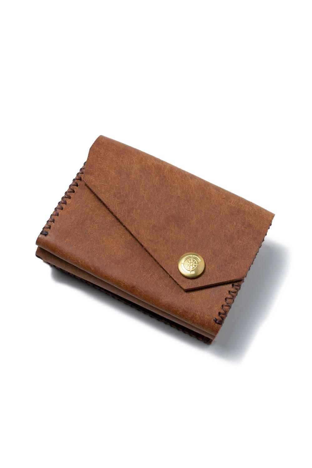 三つ折り財布 [キャメル] / Mini Wallet [CAMEL]
